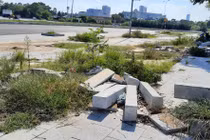 Vỉa hè đại lộ hoành tráng bậc nhất Thanh Hoá nham nhở, sụt lún