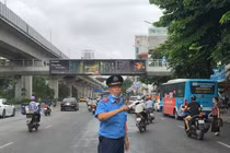 Đường Nguyễn Trãi, Hà Nội: Ngày đầu áp dụng phân làn cứng tách ô tô, xe máy 