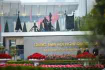 Xem CSCĐ bồng súng, trang bị hiện đại bảo vệ Đại hội Đảng lần thứ XIII