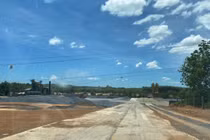 Quảng Trị: Nghi vấn Cty CP Tập đoàn Trường Thịnh thi công “chui” dự án trạm trộn bê tông