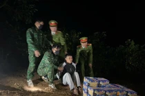 Bắt đối tượng vận chuyển pháo trái phép qua biên giới