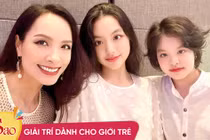 Thúy Hạnh 'tụt hạng nhan sắc' trước 2 ái nữ trổ mã xinh đẹp