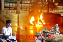 Tin nóng 5/10: Người đàn ông bốc cháy giữa phố đi bộ