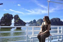 Hòn trống mái Vịnh Ha Long nguy cơ sạt lở, biến dạng
