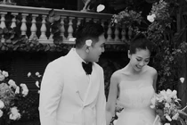 Ảnh cưới của MC Liêu Hà Trinh lấy cảm hứng từ ‘Rừng Na Uy’