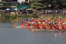 Quảng Bình: Dậy sóng lễ hội đua thuyền mừng Tết Độc lập 2/9