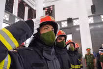 Cùng xem lại những hình ảnh cảm động trong tang lễ 3 chiến sĩ Cảnh sát PCCC 