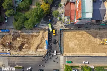 Toàn cảnh "lô cốt" công trường Metro số 1 sắp được tháo dỡ