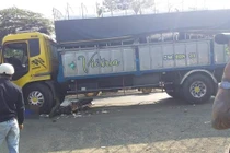 Hiện trường vụ tai nạn.