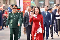 Quyền Chủ tịch nước Võ Thị Ánh Xuân dự “Ngày hội Sắc xuân trên mọi miền Tổ quốc“