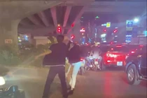 Trưởng Công an quận Thanh Xuân nói về vụ tài xế đánh người ở ngã tư