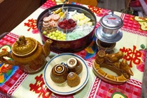 Trầm trồ trước bộ sưu tập mứt Tết bằng đất sét khơi dậy giá trị xưa