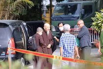 An ninh thắt chặt tại phiên tòa xét xử bị can Lê Tùng Vân