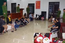 Triệt phá ổ nhóm phê ma túy vừa bán dâm ở Hà Nam 