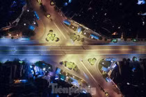 Phố đêm Hà Nội đẹp như tranh tĩnh vật khi cách ly xã hội