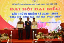 Đồng chí Bùi Văn Thắng được bầu làm Chủ tịch Liên hiệp Hội ở Hòa Bình