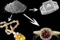 Nóng: Xem chế tác kim cương từ... tro người chết