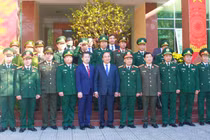 Năm mới 2021: Thủ tướng chúc Tết các đơn vị lực lượng vũ trang TP Đà Nẵng