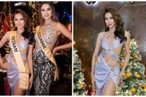 Thùy Tiên tiếp tục mặc táo bạo tại Miss Grand International 2021