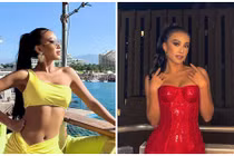 Kim Duyên khoe body bốc lửa ở Hoa hậu Hoàn vũ Thế giới 2021