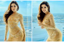 Khánh Vân khoe đường cong bốc lửa khiến đối thủ dè chừng