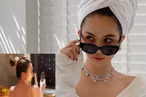 Ngọc Trinh chịu chơi thế nào... thuê khách sạn có bồn tắm mạ vàng?