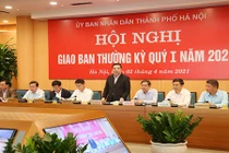 Chủ tịch Chu Ngọc Anh: Hà Nội phấn đấu hoàn thành vượt kế hoạch các chỉ tiêu
