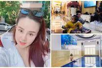 Vy Oanh phản pháo khi bị nghi mượn biệt thự sống ảo