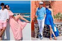 Thời trang ăn ý đẹp gây mê của cặp đôi Lý Hải - Minh Hà