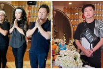 Bằng Kiều, Quang Minh viếng cố ca sĩ Phi Nhung ở Mỹ