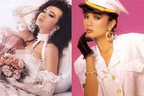 Ảnh thời trẻ xinh đẹp nức tiếng của ca sĩ Kim Ngân ở Mỹ