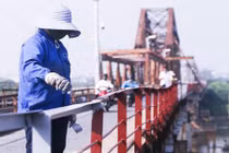 'Khoác áo mới' cho cầu Long Biên