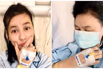 Cát Phượng nhập viện cấp cứu, sức khỏe hiện ra sao?