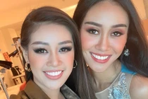 Hành động ghi điểm của Khánh Vân với bạn cùng phòng ở Miss Universe