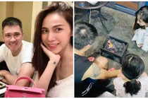 Thủy Tiên khoe khoảnh khắc bình yên bên chồng con 