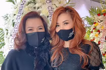 Vợ cố nghệ sĩ Chí Tài viếng nhạc sĩ Lam Phương