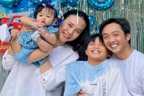 Sau vợ cũ, Cường Đô la mở tiệc sinh nhật cho con trai đầu lòng