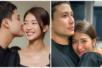 Khả Ngân tình bể bình bên Thanh Sơn trong tiệc đóng máy 