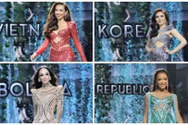 Thùy Tiên tỏa sáng, đối thủ gặp sự cố ở bán kết Miss Grand International