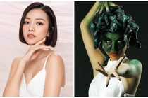 “Nữ hoàng Halloween” Băng Di hóa quái vật Medusa 