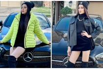 Đỗ Thị Hà mặc váy ngắn khoe đôi chân cực phẩm