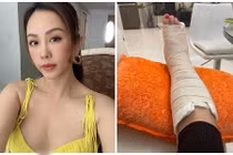 Hoa hậu Thu Hoài than thở gặp vận xui ở Mỹ