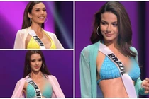 Thí sinh Miss Universe diện bikini khoe thân hình bốc lửa ở bán kết 