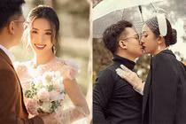 Vợ chồng Á hậu Thúy An tình tứ trong bộ ảnh cưới tại Đà Lạt