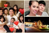 Soi cuộc sống của vợ chồng Quách Thành Danh ở Mỹ nuôi 5 con