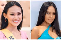 Soi nhan sắc đối thủ của Ngọc Thảo lộ ngực khi thi áo tắm 