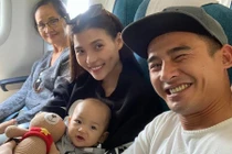 Thúy Diễm khoe được mẹ chồng thương như mẹ đẻ