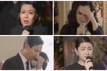 Mạnh Quỳnh, Việt Hương và loạt sao bật khóc trong tang lễ Phi Nhung