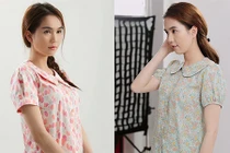 Ngọc Trinh khoe ảnh hóa gái quê sau ồn ào hôn môi bé trai