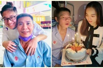 NSND Công Lý ngồi xe lăn, đón sinh nhật tuổi 48 trong bệnh viện